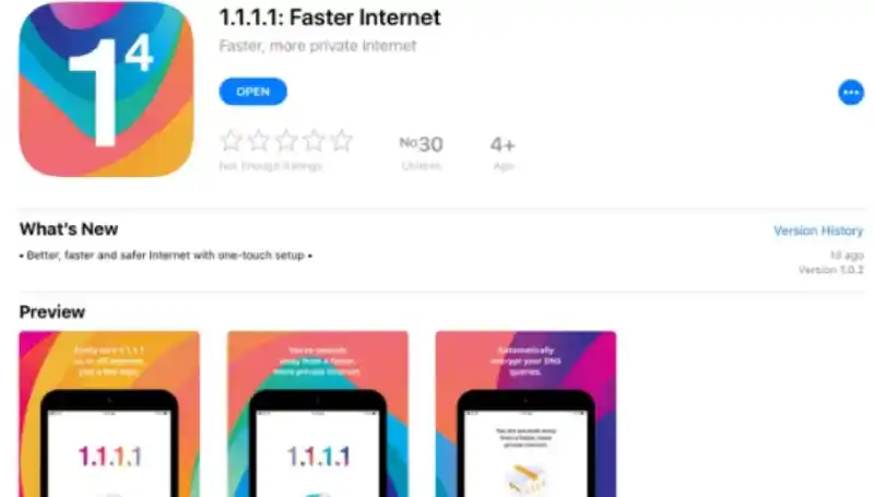 1.1.1.1 ứng dụng miễn phí