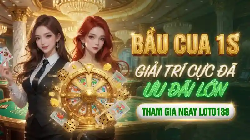 Bầu cua 1s Loto188