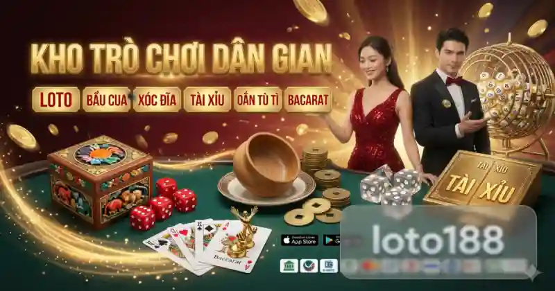 Kho trò chơi dân gian tại Loto188