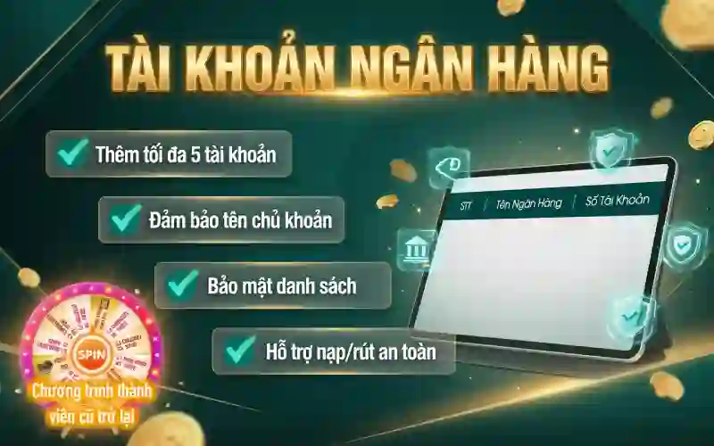 Liên Kết Ngân Hàng Rút Tiền