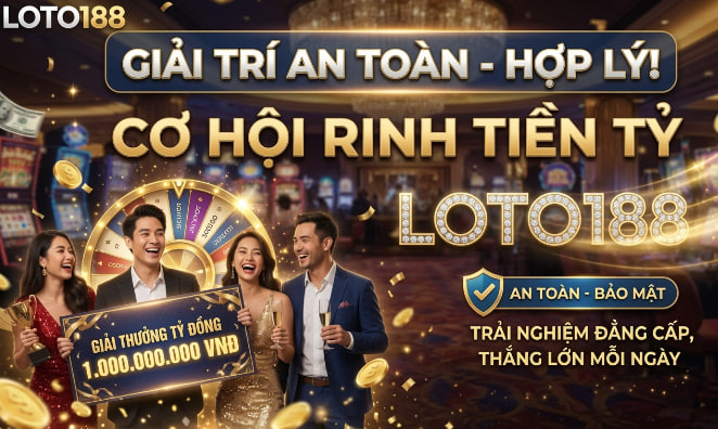Thiên Đường Game Trực Tuyến Loto188 Giải Trí Đỉnh Cao